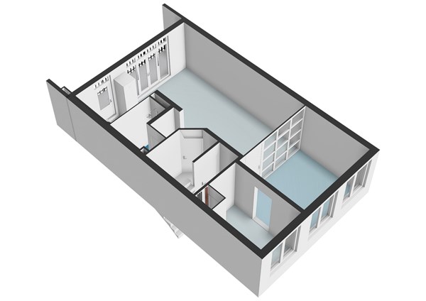 Floor plan - Van Spilbergenstraat 31-1, 1057 PW Amsterdam 